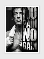 NO PAIN, NO GAIN