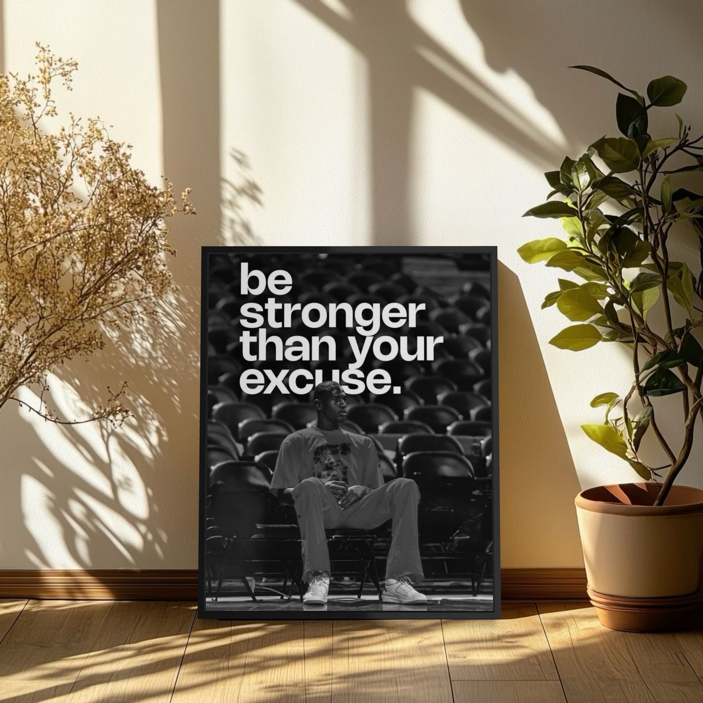 BE STRONGER...