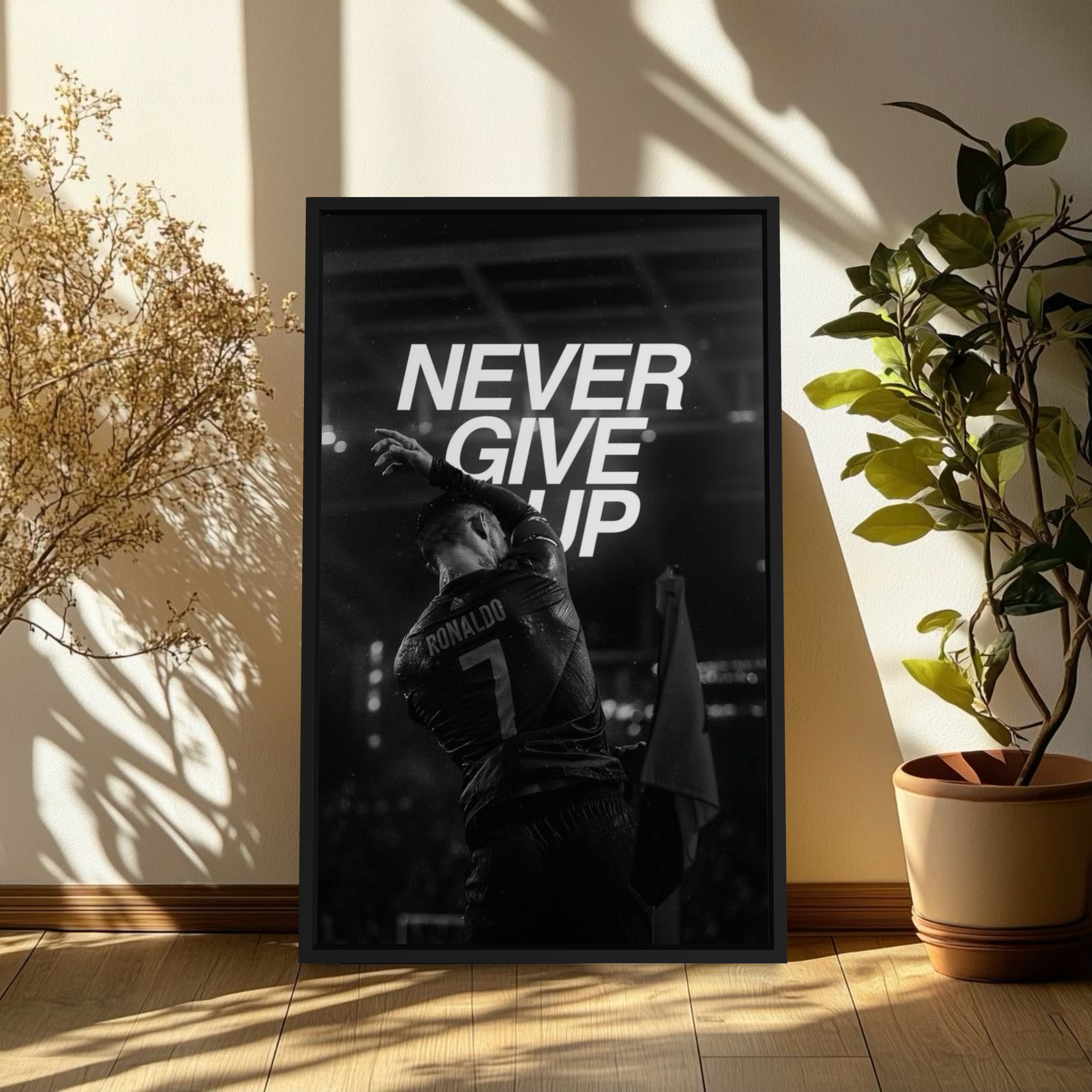 NEVER GIVE UP