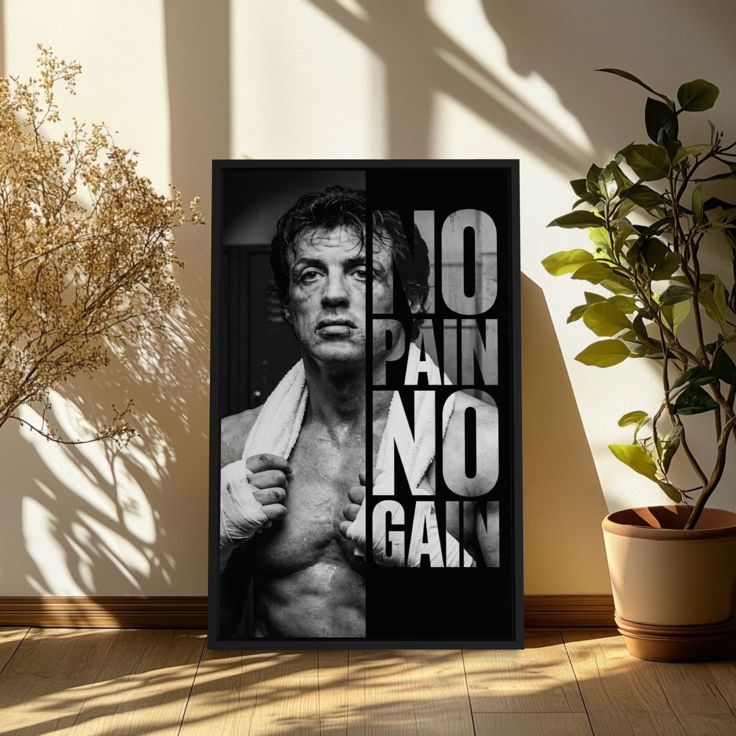 NO PAIN, NO GAIN