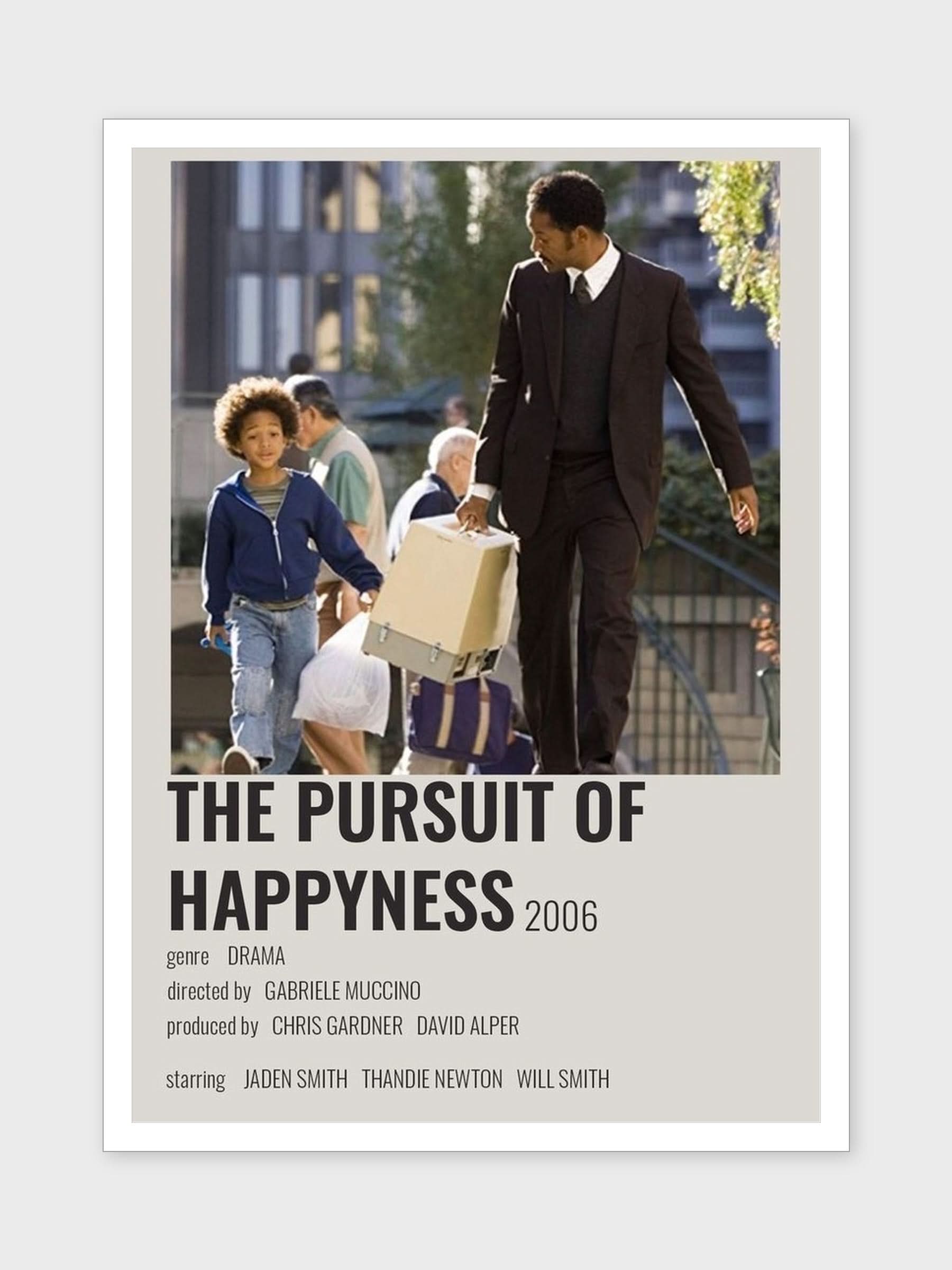 THE PERSUIT OF HAPPYNESS